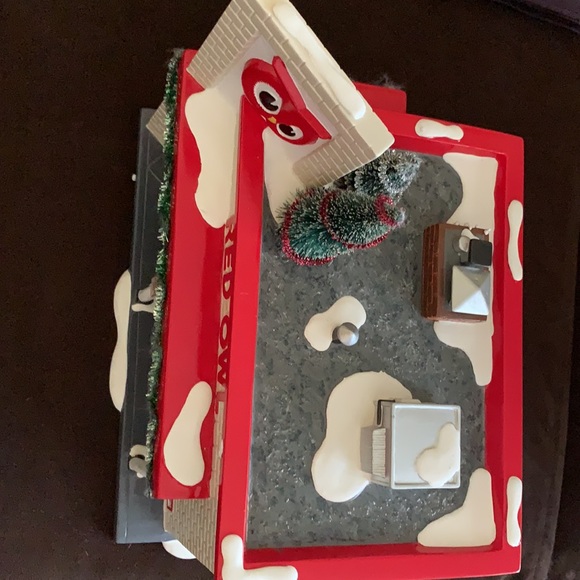 Snow Village Department 56 Red Owl Grocery Store Vintage rare. - Picture 3 of 13